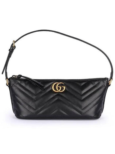 GG Marmont Shoulder Bag Black - GUCCI - BALAAN 2