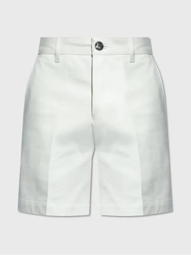 De Coeur Motif Chino Shorts Chalk - AMI - BALAAN 3