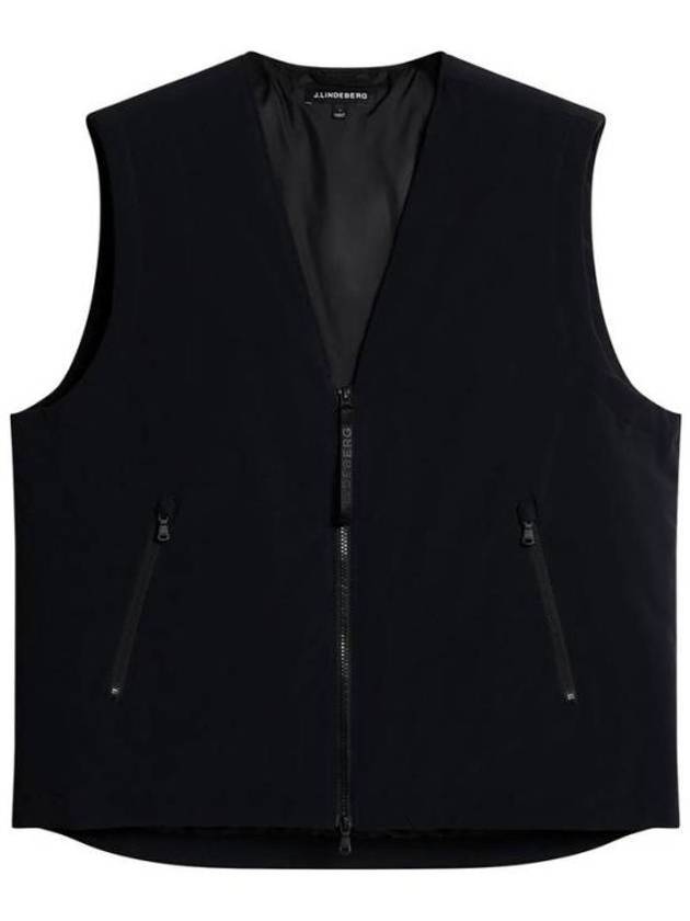 Men's Cain Padded Vest Black - J.LINDEBERG - BALAAN 2