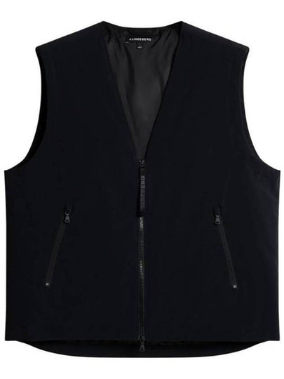 Men's Cain Padded Vest Black - J.LINDEBERG - BALAAN 2