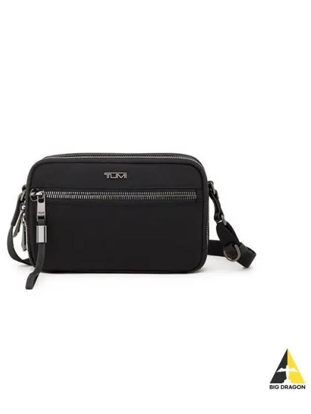 VOYAGEUR Langley Cross Bag Black Gunmetal 146580T522 - TUMI - BALAAN 1