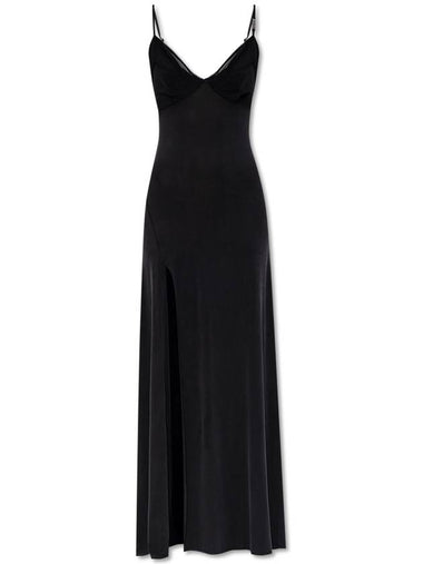 Versace Jeans Couture Dress With Straps, Women's, Black - VERSACE - BALAAN 1