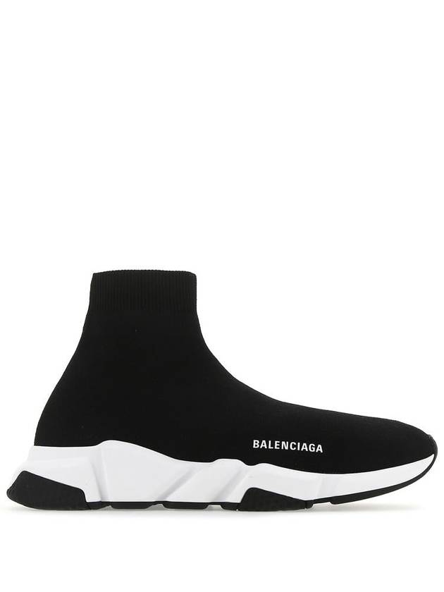 Speed Trainer  High Top Sneakers Black White - BALENCIAGA - BALAAN 2