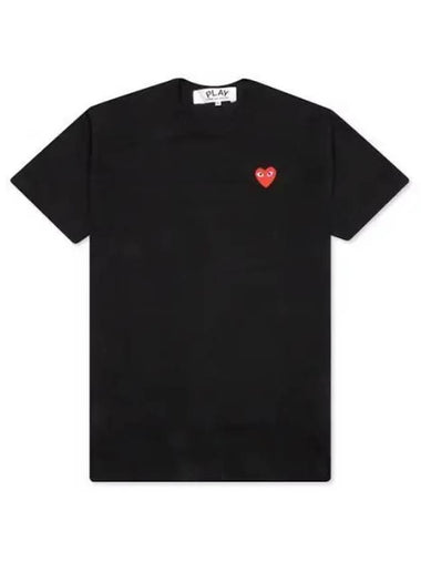 Red Waffen Men s Short Sleeve T Shirt AZ T108 051 1 - COMME DES GARCONS - BALAAN 1