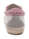 Superstar White Pink Heel Tab Sneakers - GOLDEN GOOSE - BALAAN 5