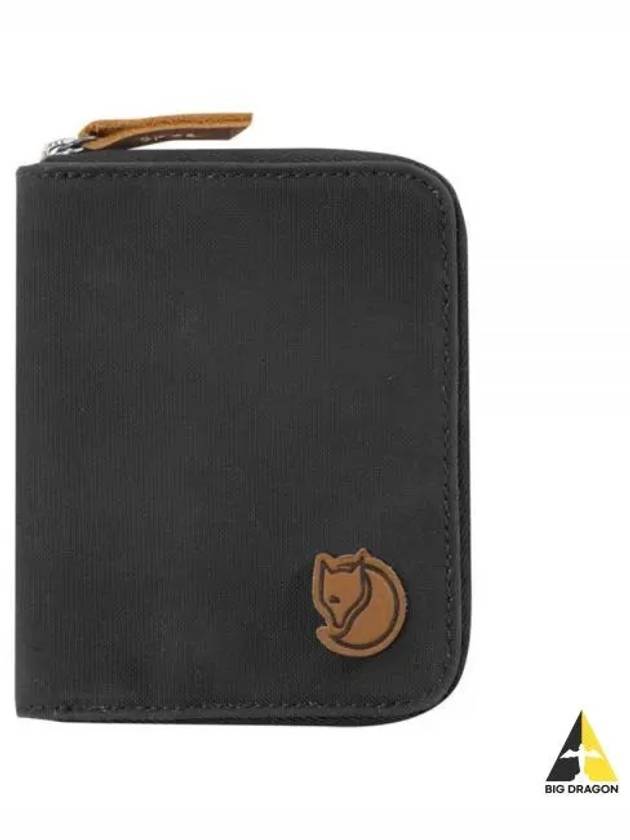 Straw half wallet dark gray - FJALL RAVEN - BALAAN 2