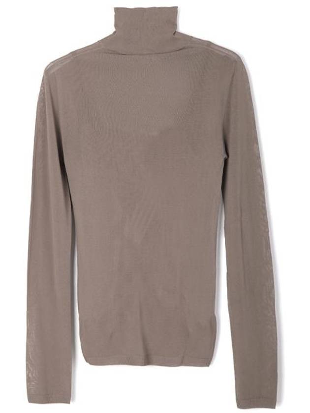 Fatuo Viscose Turtleneck Sand - MAX MARA - BALAAN 3