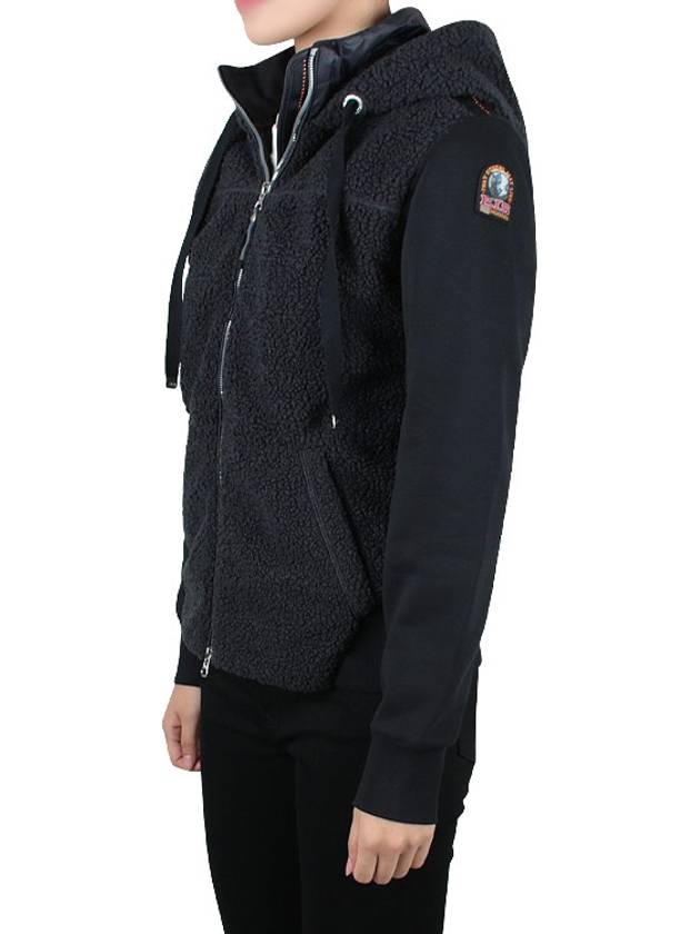 Women's Moegi MOEGI Fleece Hooded Zip-Up Jacket Pencil - PARAJUMPERS - 5