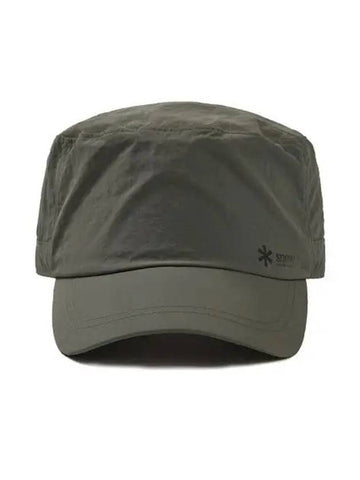 Taslan Military Cap Khaki S24SUFCC30 - SNOW PEAK - BALAAN 1