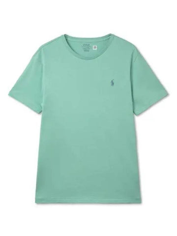 Custom slim crewneck t shirt green - POLO RALPH LAUREN - BALAAN 1