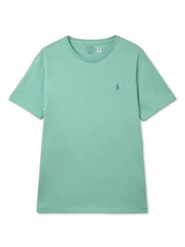 Custom slim crewneck t shirt green - POLO RALPH LAUREN - BALAAN 1