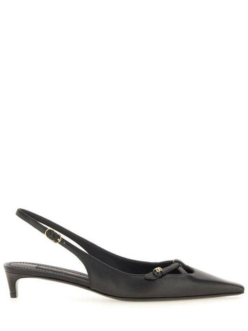 Dolce & Gabbana Black Leather Pumps - DOLCE&GABBANA - BALAAN 1