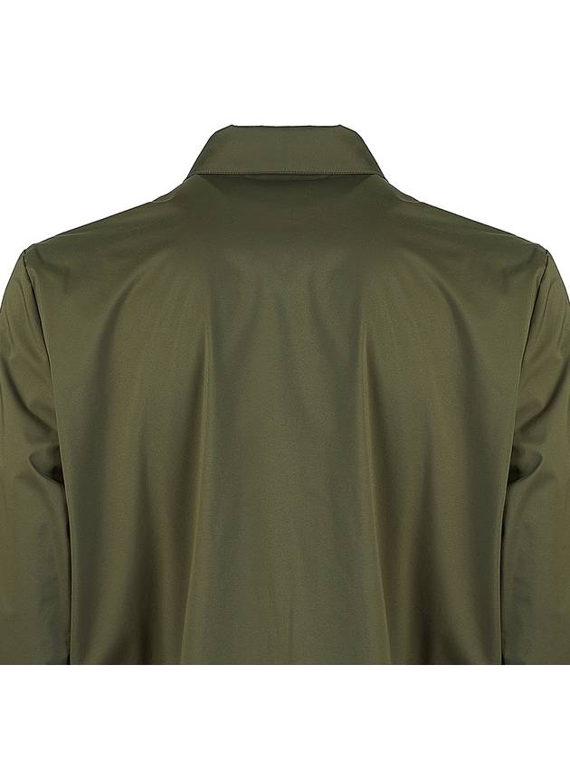 Windwish Overshirt Jacket Dark Green - LORO PIANA - BALAAN 6