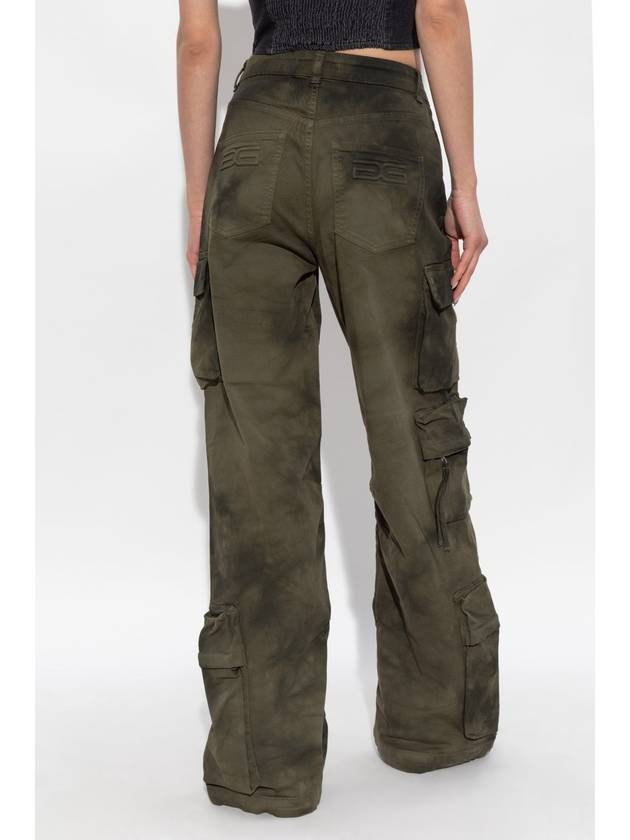 Gestuz Trousers Camolygz, Women's, Green - GESTUZ - BALAAN 4