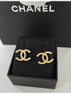 23A CC logo earrings gold - CHANEL - BALAAN 6