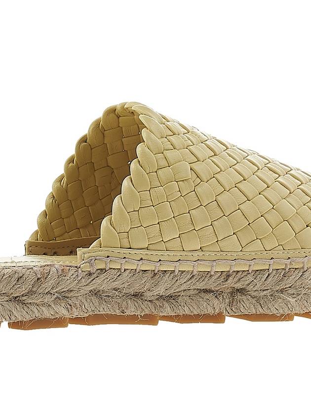 Intrecciato Espadrille Mule Moonbeam - BOTTEGA VENETA - BALAAN 11