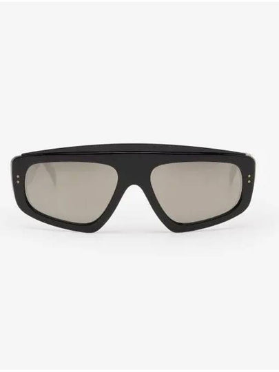 Eyewear Frame Mirror Logo Acetate Sunglasses Black - CELINE - BALAAN 2