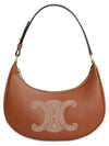 Triomphe Ava Shoulder Bag Tan - CELINE - BALAAN 1