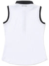 Ribbed Hidden Snap Basic Sleeveless WHITE - 20THHOLE - BALAAN 2