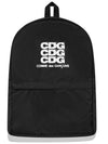 CDG Logo Backpack Black - COMME DES GARCONS - BALAAN 2