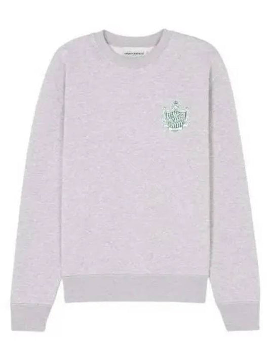 Logo Comfort Sweatshirt Grey - MAISON KITSUNE - BALAAN 2