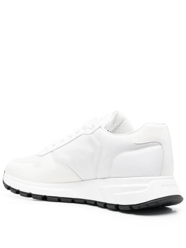 Prada Side Logo-Plaque Low-Top Sneakers - PRADA - BALAAN 3