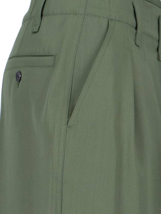 Straight Pants Pant PA1084 LF1210 GR627 GREEN GREEN - LEMAIRE - BALAAN 5