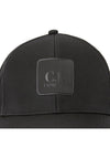 Logo Ball Cap Black - CP COMPANY - BALAAN 7