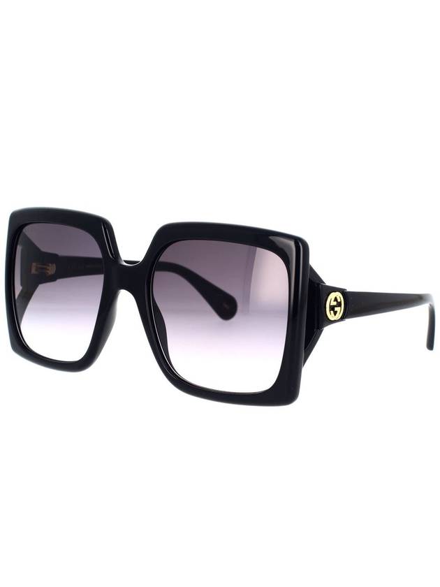 Eyewear Interlocking G Oversized Frame Sunglasses GG0876S001 - GUCCI - BALAAN 3