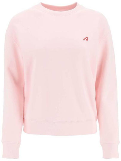 Women's Tennis Academy Sweatshirt Pink - AUTRY - BALAAN 2