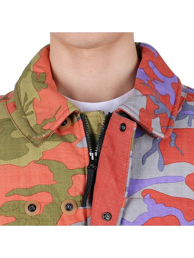 Heritage Camo Ripstop Nylon Down Jacket - STONE ISLAND - BALAAN 8