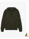 CP Company Hooded Sweatshirt 17CMSS024A005086W 683 Green - CP COMPANY - BALAAN 2