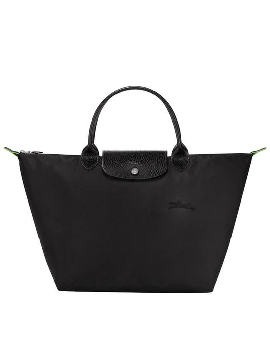 Medium Le Pliage Tote Bag Black - LONGCHAMP - BALAAN 2