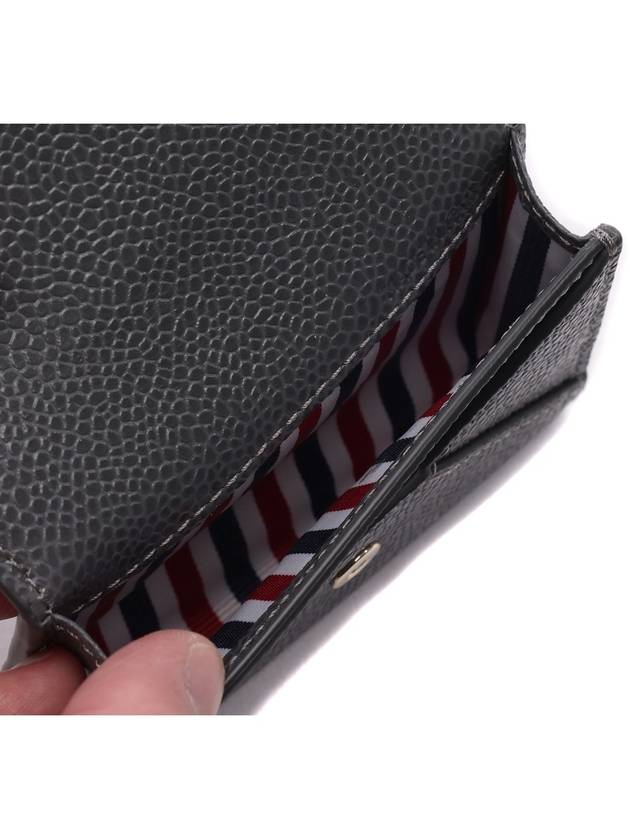 Envelope Card Wallet Gray - THOM BROWNE - BALAAN 7