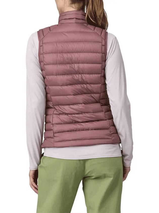 Logo Down Vest Mauve - PATAGONIA - BALAAN 4