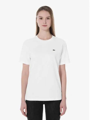 Women s Basic Crew Neck Short Sleeve T Shirt TF545E 54G 001 Domestic Product GQ2N24011921424 - LACOSTE - BALAAN 1