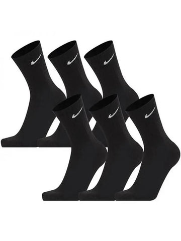 Junior Sports Socks Everyday Cushion Crew 6 Pack SX6910 010 Domestic Product GQN124041844250 - NIKE - BALAAN 1