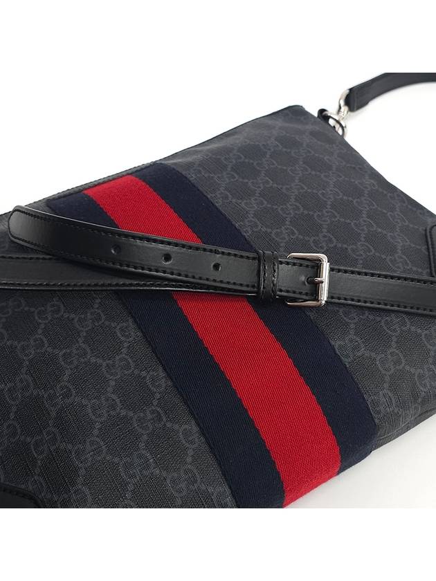 474139 Tricolor stitch shoulder bag cross - GUCCI - BALAAN 7