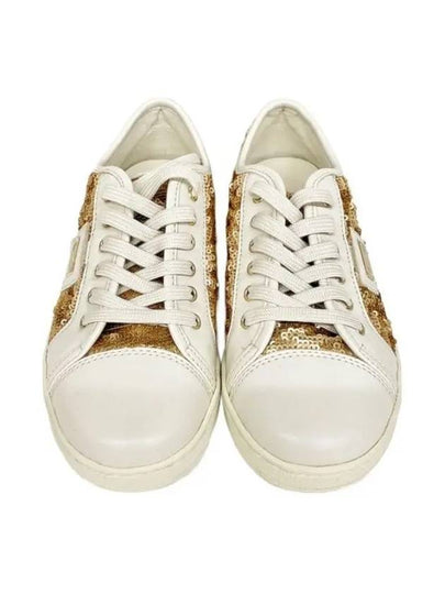 D00001 A7161 80983 Sneakers Gold Dolce Gabbana - DOLCE&GABBANA - BALAAN 2