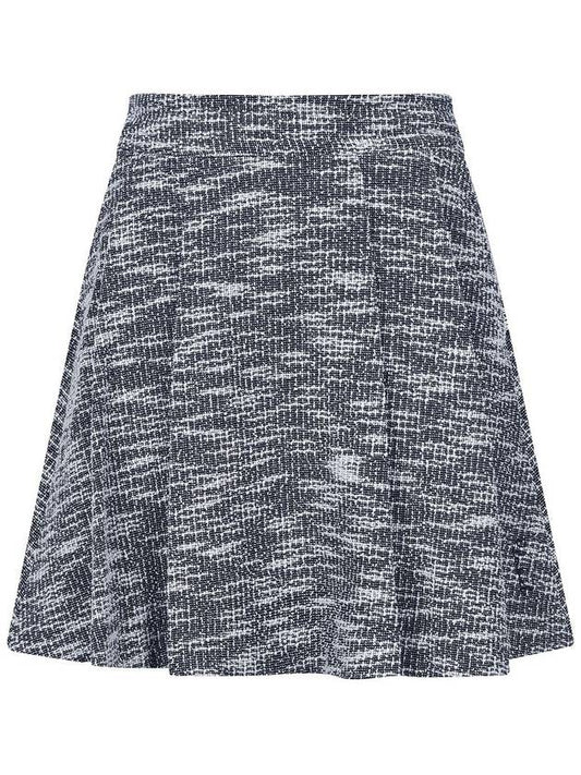 24S Tweed like pleated skirt MW4MS413 - P_LABEL - BALAAN 1