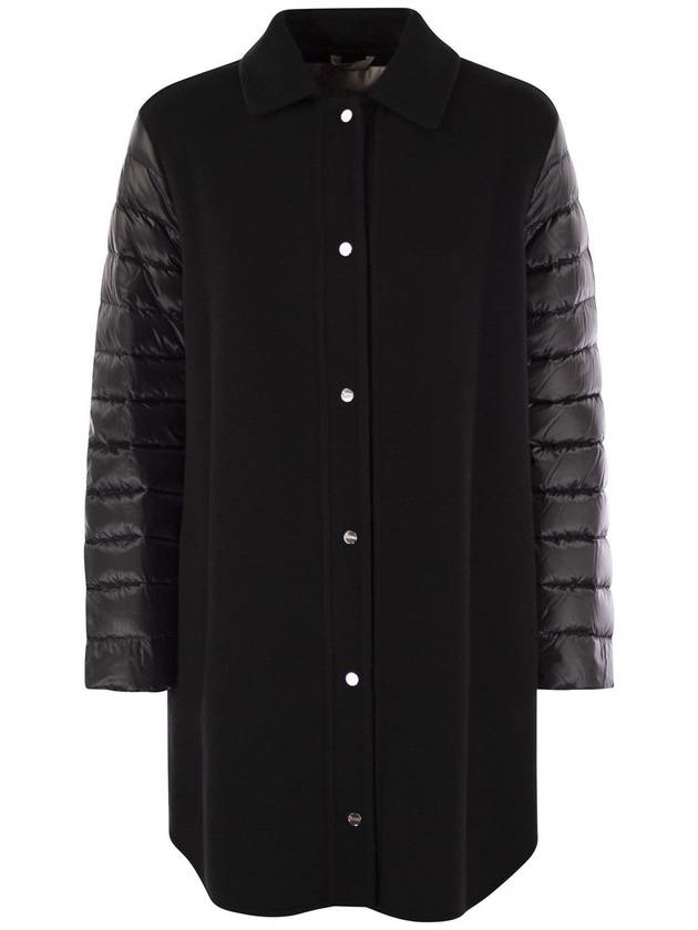 Coat with down sleeves - HERNO - BALAAN 1