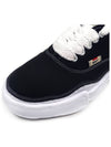 Baker OG Sole Canvas Low Top Sneakers Black - MAISON MIHARA YASUHIRO - BALAAN 6