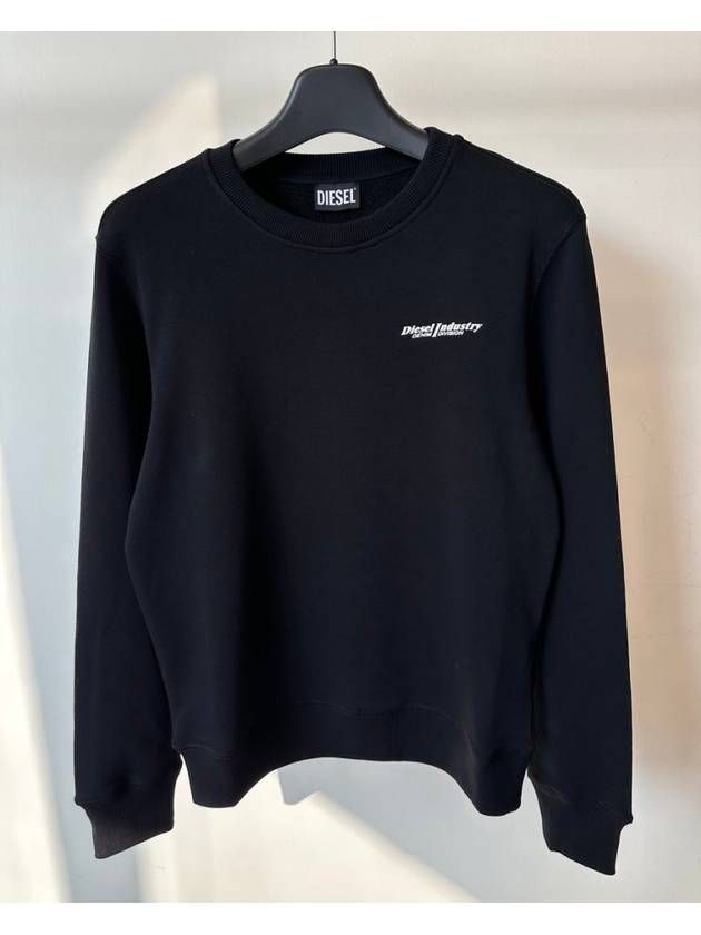 Sweatshirt A12512 RGRAH Black MENS S - DIESEL - BALAAN 1