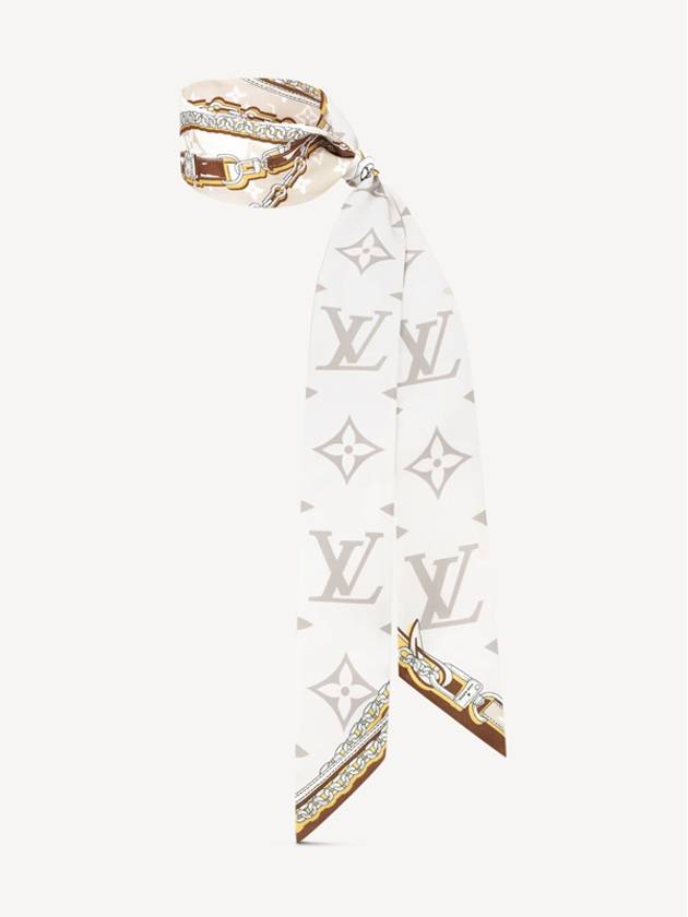 Ultimate Monogram Scarf Beige - LOUIS VUITTON - BALAAN 3