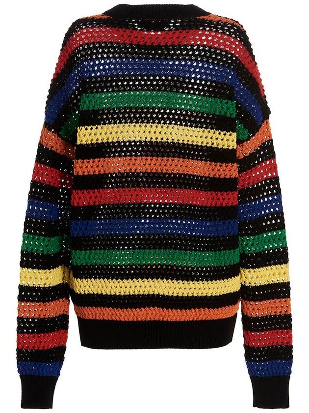 SS sweater righe multicolor 3440MM12823708399 - MSGM - BALAAN 3