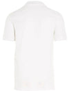 Skull Patch Polo Shirt White - ALEXANDER MCQUEEN - BALAAN 4