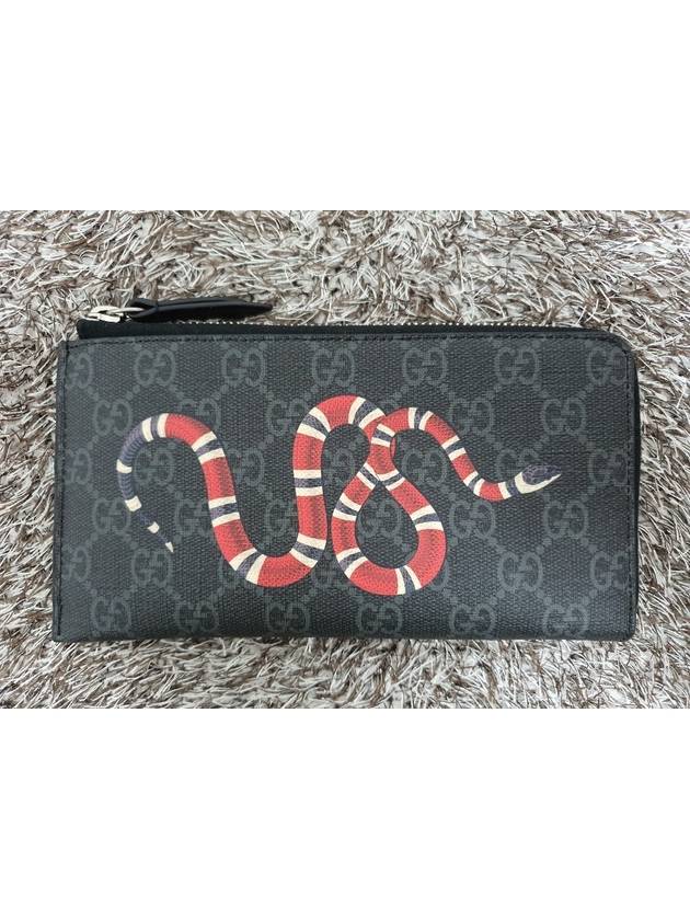 Kingsnake zipper long wallet - GUCCI - BALAAN 3