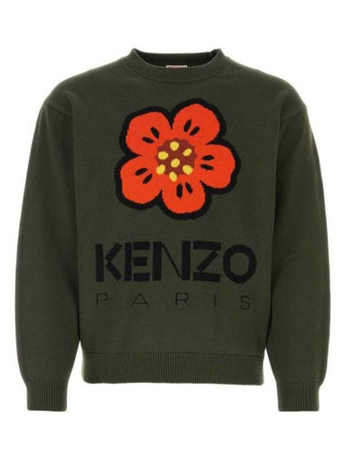 Sweater FD55PU3803LC 51 GREEN - KENZO - BALAAN 1