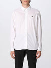 Men's Regular Fit Premium Long Sleeve Shirt White - LACOSTE - BALAAN 1