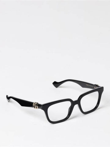 Square Acetate Eyeglasses Black - GUCCI - BALAAN 1